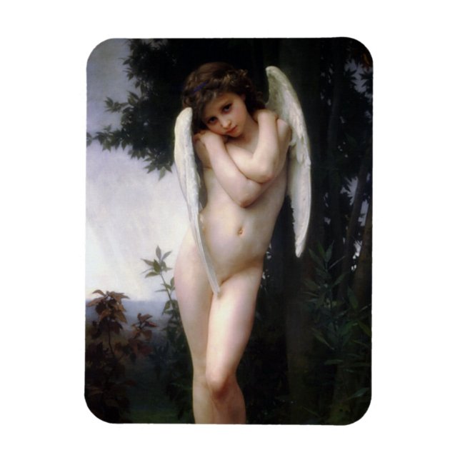 Blöt Cupid (L'Kärlek Mouillé) Magnet (Vertikal)