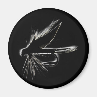 Blöt Fly Silhouette Magnet