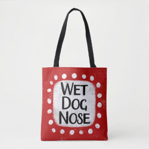 Blöt Hund Nose Toit Bag Tygkasse