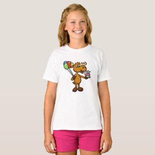 Blöt med ballong och kaka välj tillbaka färg t shirt