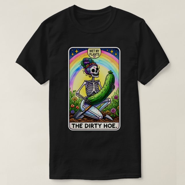 Blöt Mina växter T Shirt (Design framsida)