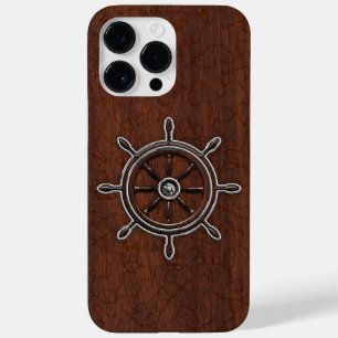 Blöt Nautical Mahogany Anchor Steel