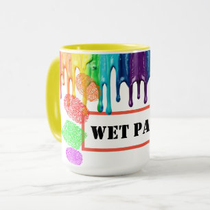 Blöt Paint Artists Mugg