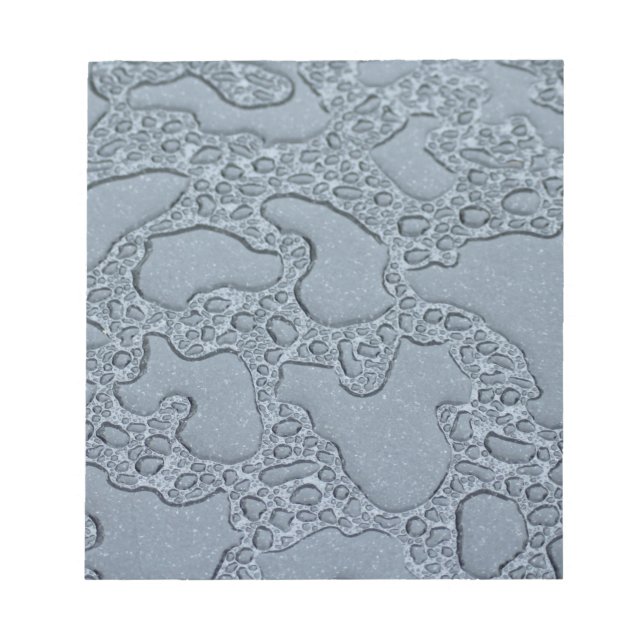 Blöt Puddles of Rain (Regndroppar) Anteckningsblock (Framsida)