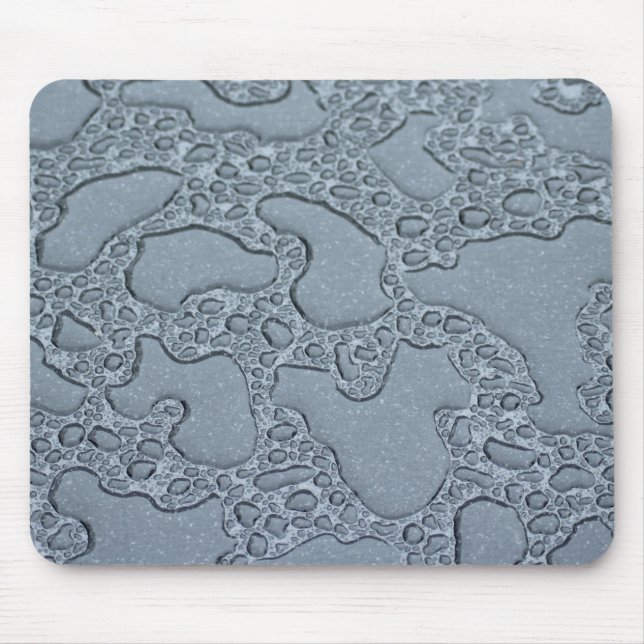 Blöt Puddles of Rain (Regndroppar) Musmatta (Framsidan)