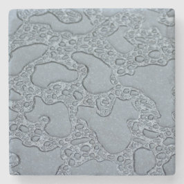 Blöt Puddles of Rain (Regndroppar) Stenunderlägg