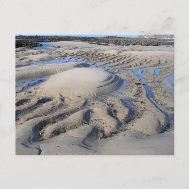 Blöt Sand Vykort (Framsida)