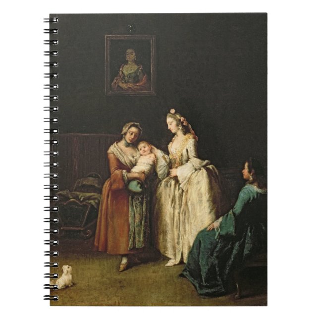 Blöt-sjuksköterska Anteckningsbok Med Spiral (Framsidan)