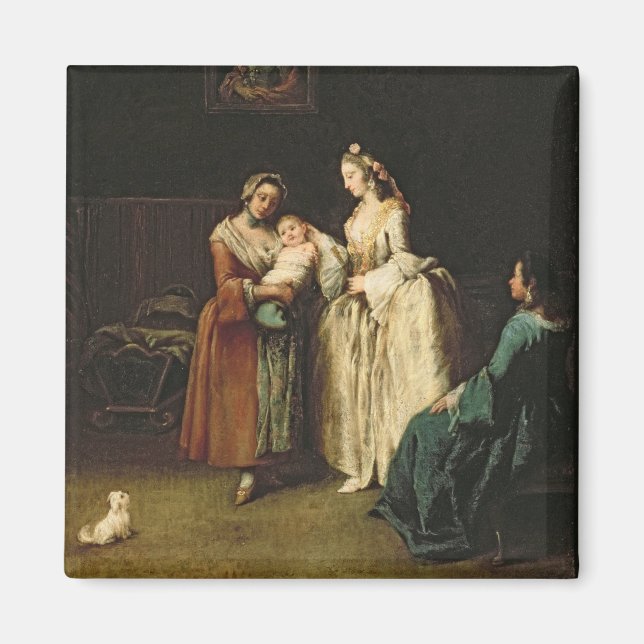 Blöt-sjuksköterska Magnet (Framsidan)