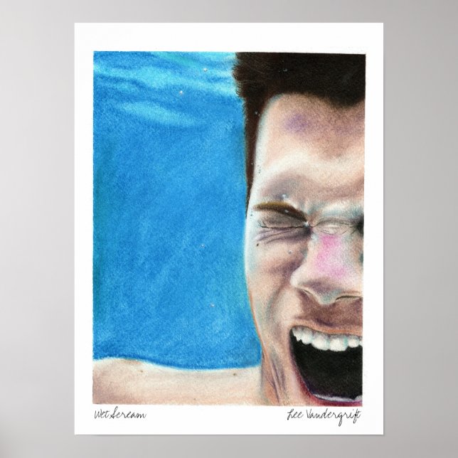 Blöt Skräm av Lee Vandergrift Poster (Framsidan)