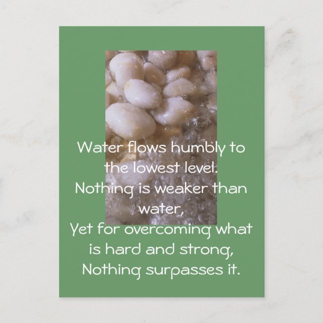 Blöt Stones Vykort (Framsida)