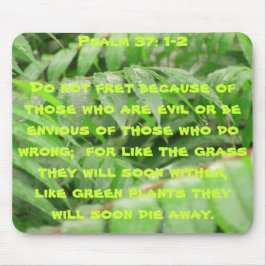 Blöt sumac with Psalm 37:1 and 2 Musmatta