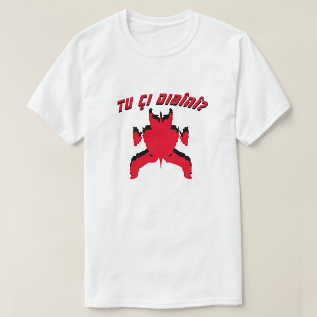 Blot test TU ÇI DIBÎN - Vad ser du på kurdiska Tröja (Design framsida)