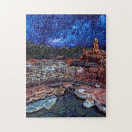 Blöt vid nattpussel pussel