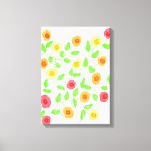 Blötbara väggkonst med och Orange