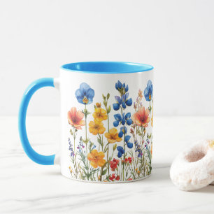 Blötblommor, botaniska naturträdgårdar mugg