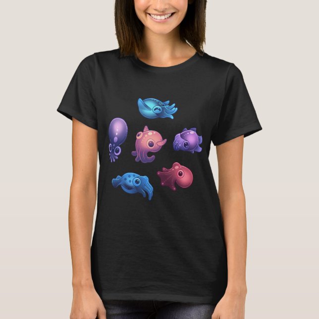 Blötdjur T Shirt (Framsida)