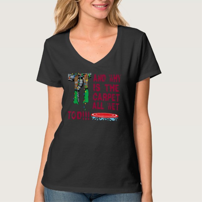 Blöten Helgdag för julutrustning Carpet Tod Ugly C T Shirt (Framsida)