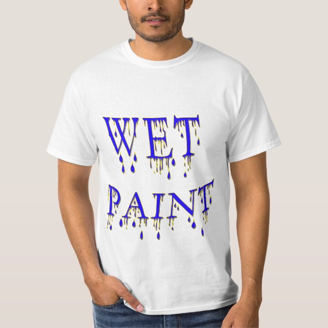 Blöten målar tee shirt (Framsida)