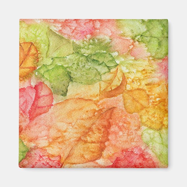 Blötens Löv på hösten Magnet (Framsidan)