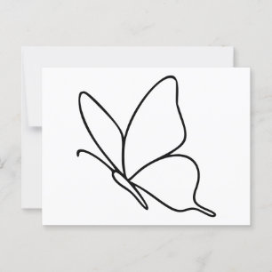 Blötflygkonst - Insekt Illustration Vykort