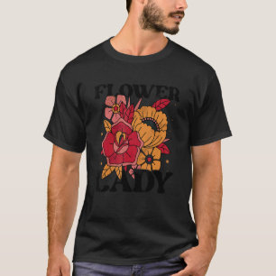 Blötska blommor i Dam, växten Kärlek T Shirt