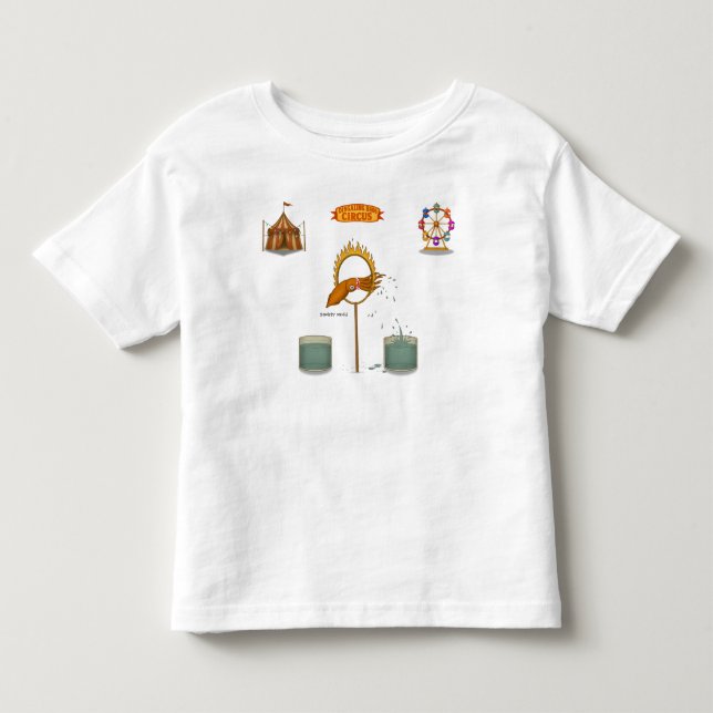 Blötsprutande bläckfisk t shirt (Framsida)