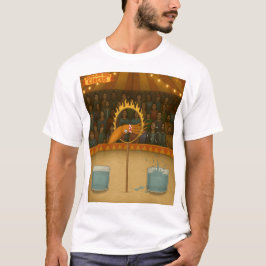 Blötsprutande bläckfisk t shirt