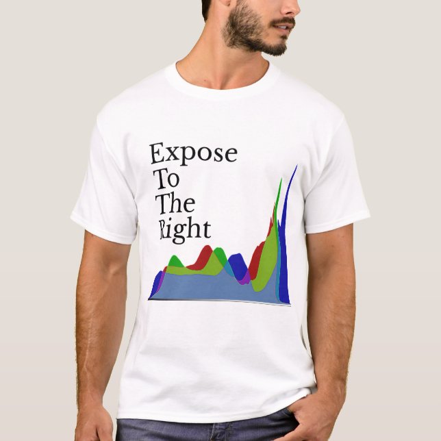 Blotta till höger! t shirt (Framsida)