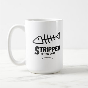 Blottad till Kärnan Motiverande Citat Kaffemugg