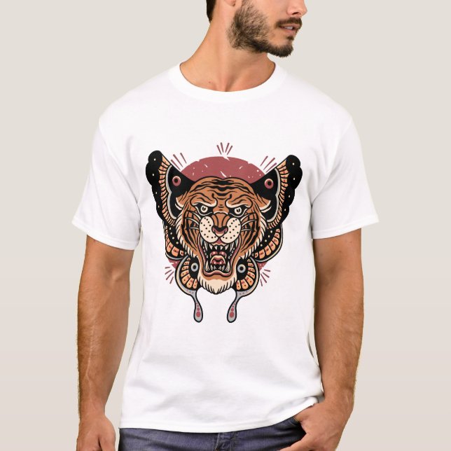 Blöttiger-tatuering T-Shirt (Framsida)