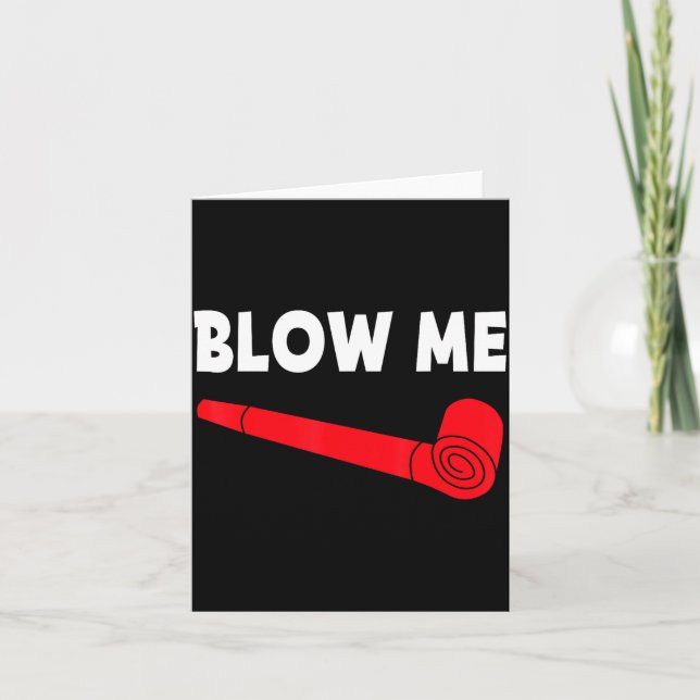 Blow Me Funny Couples Tee Valentine's Day Couple M Kort (Framsida)