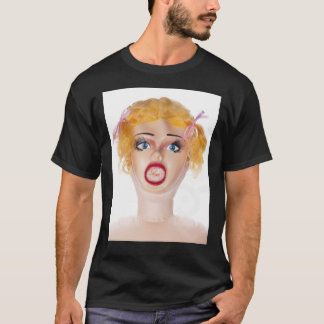 Blow Up Doll Ansikte Vuxen Blowup Classic T-Shirt