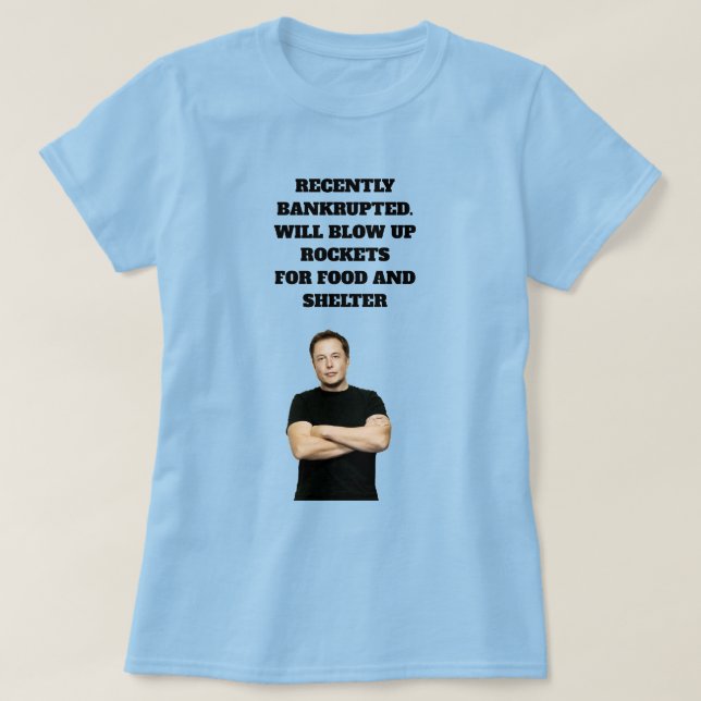 Blow Up Rockets T-Shirt (Design framsida)