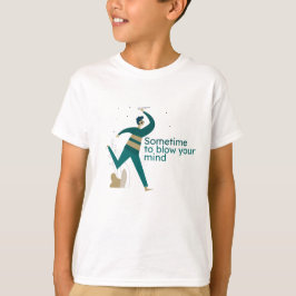 Blow your Mind Boy Jumping T Shirt