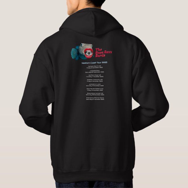 Blowfish Punk Sten Band Tour Hoodie (Baksida)