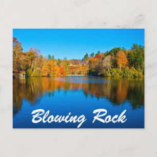 blowing rock nc vykort