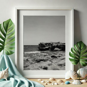 Blowing Sten Jupiter Florida Beach Photography Fototryck