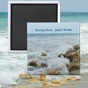 Blowing Sten Jupiter Florida Photographic Magnet