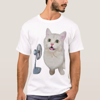 Blown Away Cat-titude T Shirt