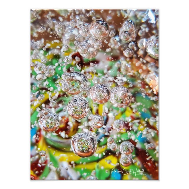 Blown Glass Fototryck (Framsidan)