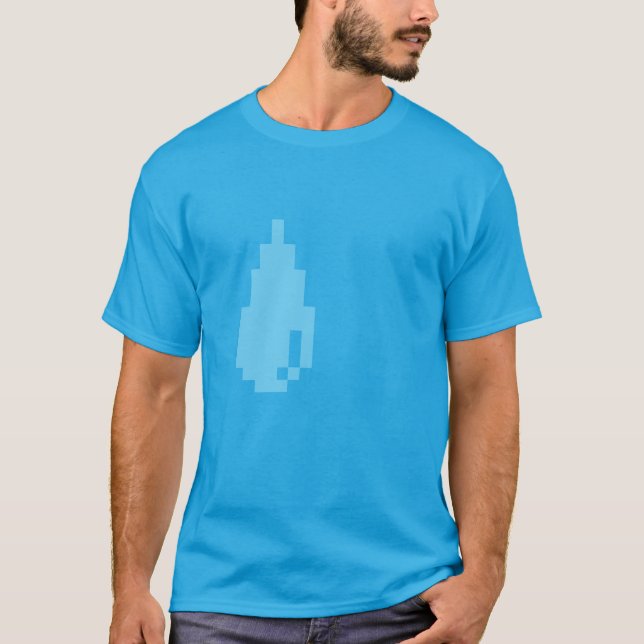 Bloxels Droplet T-shirt (Framsida)