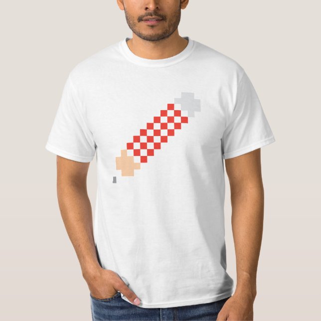 Bloxels Pencil T-shirt (Framsida)