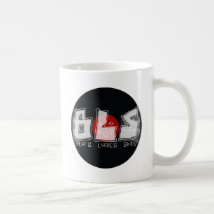 BLS vinylpost - bestryker textens skicklighet = HI Kaffemugg
