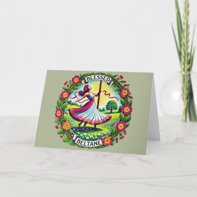 Blsed Beltane Kort (Framsida)