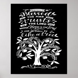 Blsed Jeremiah 17 Poster