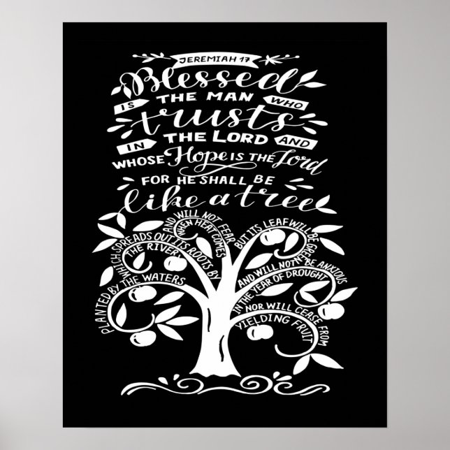 Blsed Jeremiah 17 Poster (Framsidan)