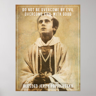 Blsed Jerzy Popiełuszko Poster