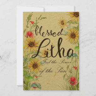 Blsed Litha Julkort