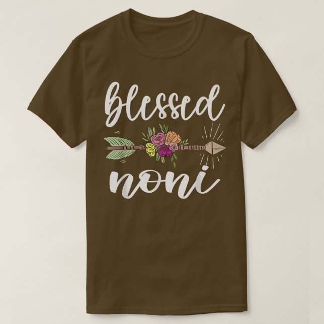 Blsed Noni Grandmor Apprecition Noni Grandma T Shirt (Design framsida)